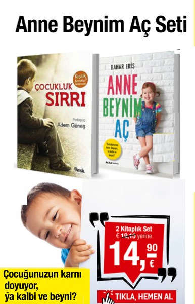 Anne Beynim Aç Seti (2 Kitap Birarada)