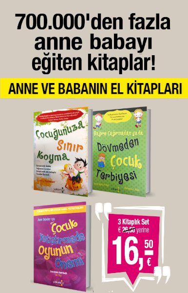 Çocuğunuza <br />Sınır Koyma <br />(3 Kitap Birarada) <br />700 Binden Fazla Anne Babayı Eğiten Kitaplar