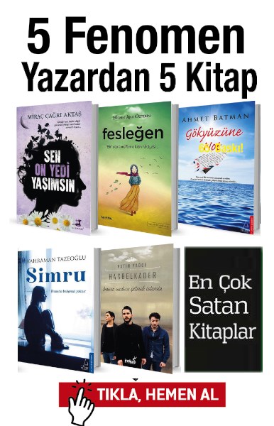 5 Fenomen Yazardan <br />5 Kitap Seti<br />En Çok Satanlar!