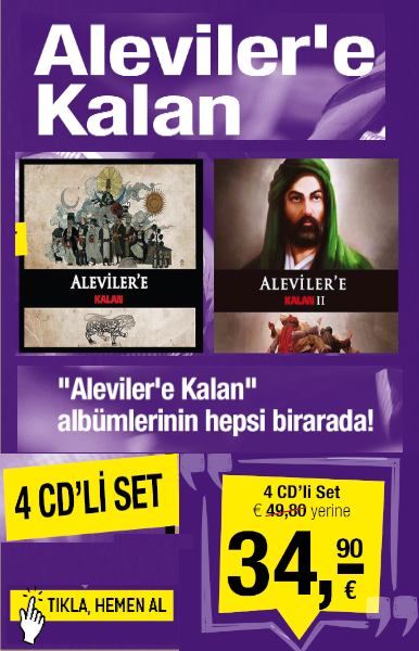 Aleviler'e Kalan Seti <br />(4 CD Birarada) <br />Musa Eroğlu, Ahmet Aslan, Kıvırcık Ali