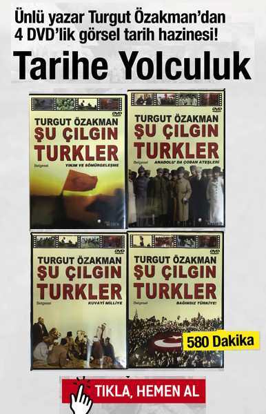 Tarihe Yolculuk <br />Şu Çılgın Türkler <br />(4 DVD + 10,- Euro Hediye Kuponu) 