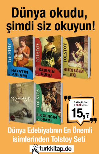 Dünya Okudu,<br />Şimdi Siz Okuyun <br />(5 Kitap Birarada)<br />Tolstoy Seti