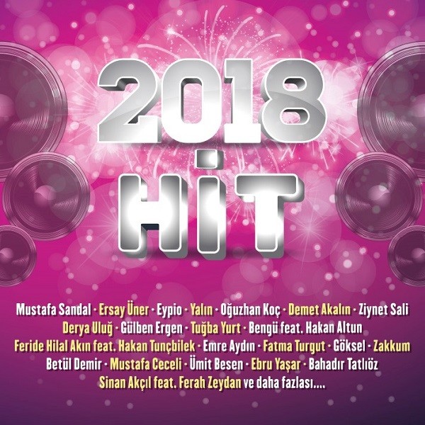 2018 Hit (2 CD) Demet Akalın, Mustafa Ceceli,Funda Arar, Ziynet Sali, Yalın