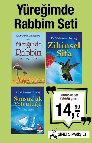 Yüreğimde Rabbim Seti <br />(3 Kitap Birarada)