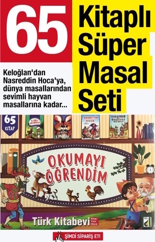 65 Kitaplı Masal Seti<br />Uykudan Önce Okunacak Masallar<br />TV'deki Kampanyamız