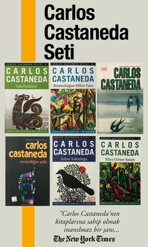 Büyük Carlos Castaneda Seti <br />(6 Kitap Birarada) <br />Kendine Meydan Okumayı <br />Öğreten Kitaplar!