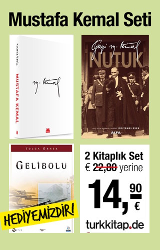 Mustafa Kemal Seti (2 Kitap + 1 DVD) Yılmaz Özdil'in Yeni Kitabı Bu Sette!