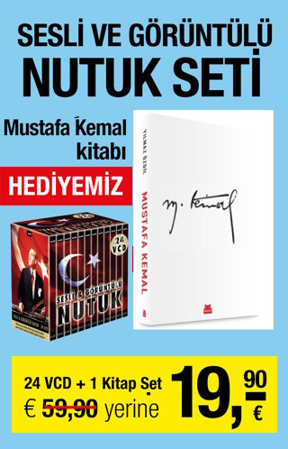 Sesli ve Görüntülü Nutuk - Mustafa Kemal Kitabı Hediyemiz!