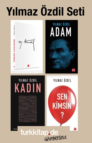 Yılmaz Özdil Seti (4 Kitap Birarada) Mustafa Kemal Kitabı bu Sette!