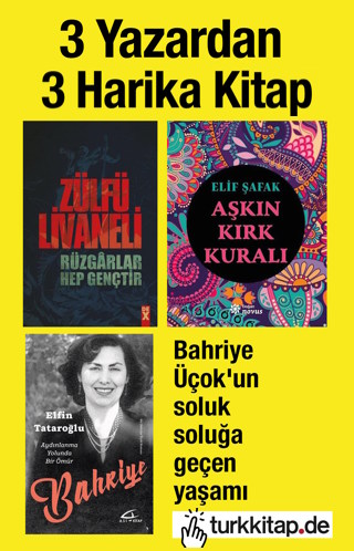 3 Yazardan 3 Harika Kitap - En Yeni Eserler