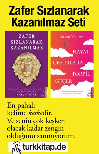 Zafer Sızlanarak Kazanılmaz Seti (2 Kitap Birarada)