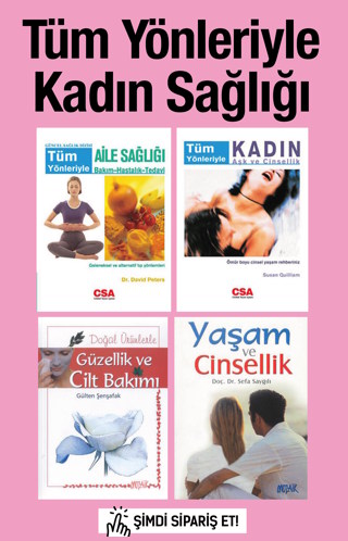 Tüm Yönleriyle Kadın Sağlığı Seti (4 Kitap Birarada)