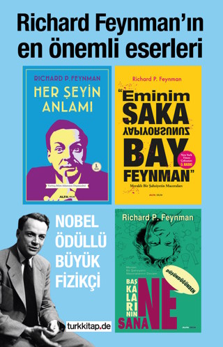 Richard Feynman'ın En Önemli Eserleri (3 Kitap Birarada)