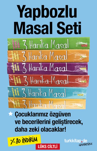 Masal Seti (YapBozlu)<br />Çocuklarınızın Özgüvenini Artıracak Masallar!<br />(6 Kitap) Fırsat Kampanyası