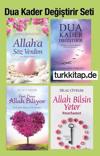 Dua Kader Değiştirir Seti (4 Kitap Birarada)