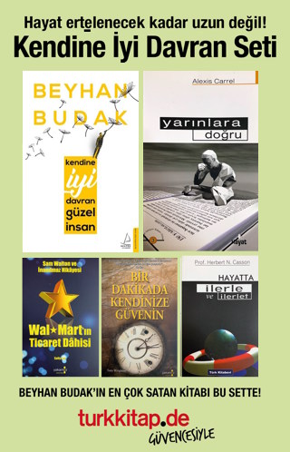 Kendine İyi Davran Güzel İnsan Seti (5 Kitap) Beyhan Budak'in Yeni Kitabı bu Sette!