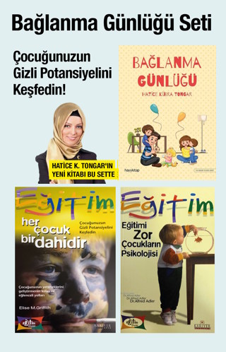 Bağlanma Günlüğü Seti (3 Kitap) Çocuğunuzun Gizli Potansiyelini Keşfedin!