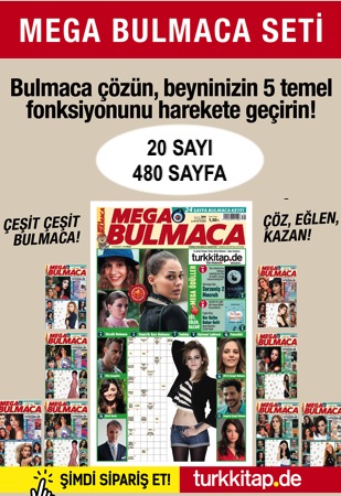 Mega Bulmaca Seti<br />(20 Sayı Tam 480 Sayfa Bulmaca) <br />Beyninizi Geliştirecek Kampanya