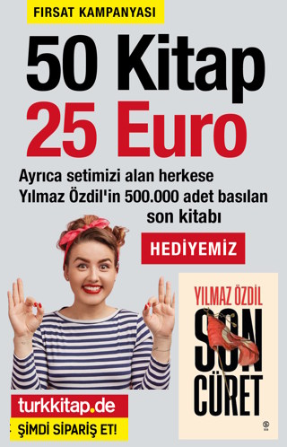50 Kitap 25 Euro - Son Cüret Kitabı Hediye