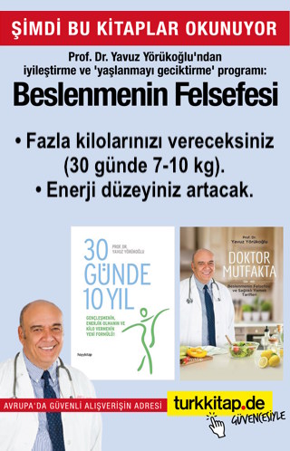 Beslenmenin Felsefesi (2 Kitap) Prof. Yörükoğlu'nun Çok Satan Kitapları