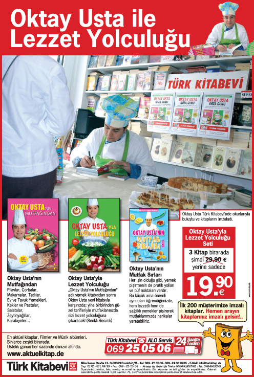 Oktay Usta Seti<br />3 Kitap Birlikte<br />10,- € Hediyeli