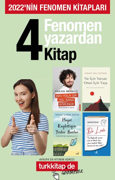 4 Fenomen Yazardan 4 KItap (2022'nin Çok Satan Kitapları)