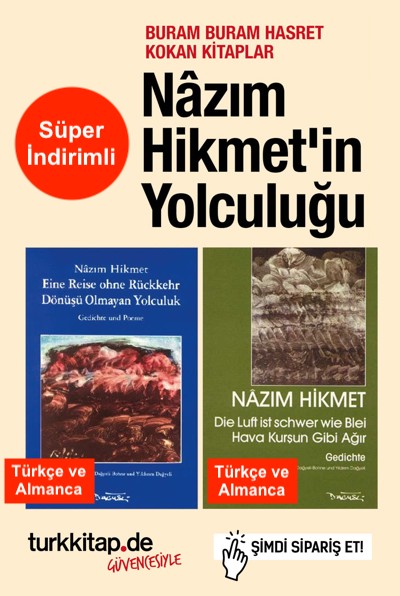 Nazım Hikmet'e Özel İndirim: 2 Kitabı Sadece 19,90 Euro'ya!