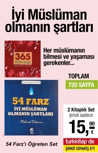 Iyi Müslüman Olmanın<br />Şartları Seti<br />(2 Kitap Birarada)<br />54 Farz'ı Öğreten Set