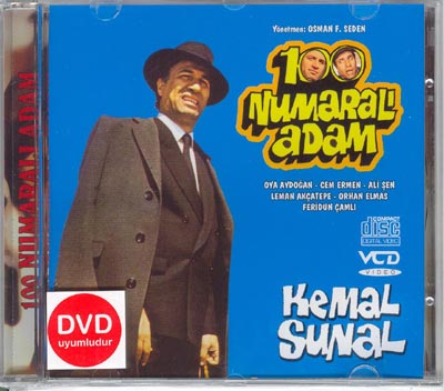 100 Numarali Adam<br>Kemal Sunal (VCD)