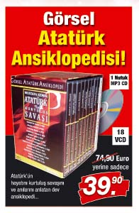 Görsel Atatürk Ansiklopedisi <br />Kurtulus Savasi <br />(18 VCD) <br />