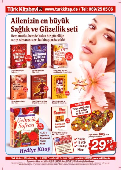 Ailenizin Saglik ve Güzellik Seti<br /> (7 Kitap + 12 VCD + 1 Hediye Kitap)