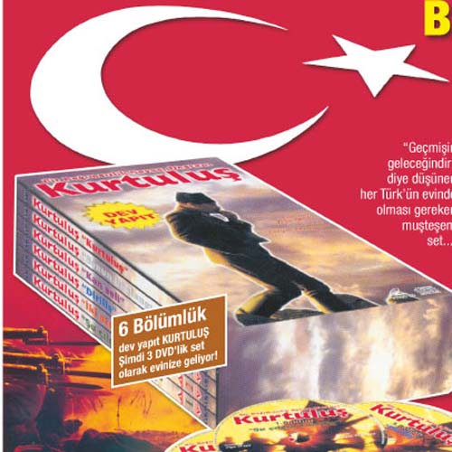 Kurtuluş Seti<br>Senaryo: Turgut Özakman (DVD)
