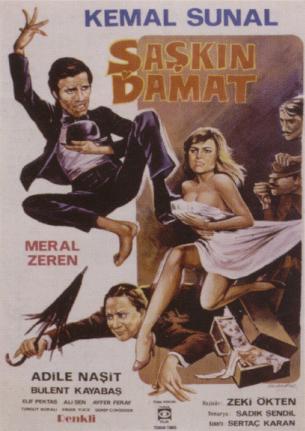 Saskin Damat (DVD)<br />Kemal Sunal, Meral Zeren