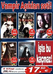 Vampir Aşıkları için 5 Kitaplık Set Serinin Bütün Kitapları Birarada