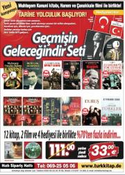 Geçmişin Geleceğindir Seti (Yeni) Kanuni ve Harem Filmi Ilaveli (12 Kitap + 2 Film + 4 Hediye)