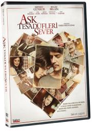 Aşk Tesadüfleri Sever   (DVD)  Belçim Bilgin Erdoğan, Mehmet Günsür