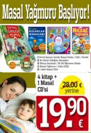 Masal Yağmuru Başlıyor (4 Kitap + 1 Masal CD'si)