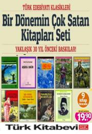 Bir Dönemin Çok Satan Kitapları Seti (9 Kitap Birarada) 30 Yıl Önce Basılan Kitaplar!