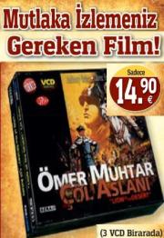 Ömer Muhtar, Çöl Aslanı (3 VCD)Anthony Quinn