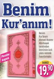 Kuran-ı Kerim - Pembe Kuran (Mühürlü)