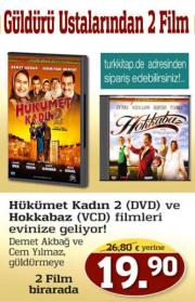 Güldürü Ustalarından 2 Film Hükümet Kadın 2 ve Hokkabaz Cem Yılmaz - Demet Akbağ