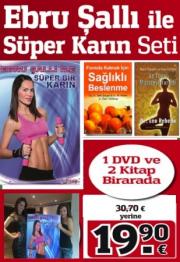 Ebru Şallı ile Süper Karın Seti  (1 DVD + 2 Kitap Birarada)