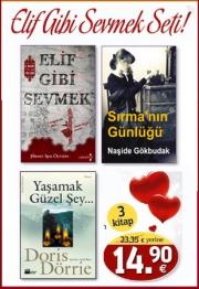 
3 Kitapli Elif Gibi Sevmek Seti (3 Kitap Birarada) Bestseller Kitap, bu sette!
