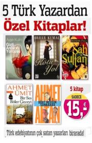 5 Türk YazardanÖzel Kitaplar SetiAyşe Kulin, Orhan Kemal, Ahmet ÜmitAhmet Altan ve Iskender Pala'dan Şaheserler!