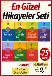 En Güzel Hikayeler Seti(7 Kitap Birarada)30,- Euro Tasarruf Edin!Yunus Emre'den Mevlana'ya Kadar!