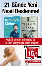 Mutluluk Kürleri Seti21 Günde Yeni Nesil Beslenme(2 Kitap Birarada)