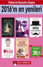 2016'ın En Yenileri (5 Kitap Birarada) En Çok Satan, En Popüler Kitaplar!