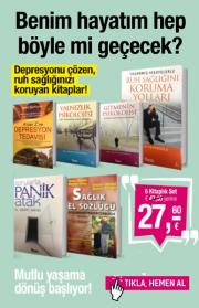 Benim Hayatım Hep Böyle mi Geçecek Seti(6 Kitap Birarada)Depresyonu Çözen Set