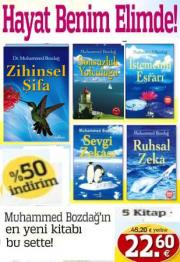 Hayat Benim Elimde Seti(5 Kitap Birarada)Zihinsel Şifa Kitabı bu Sette!