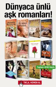 Dünyaca ÜnlüBestseller Roman Seti 12 Kitap 29,90 Euro